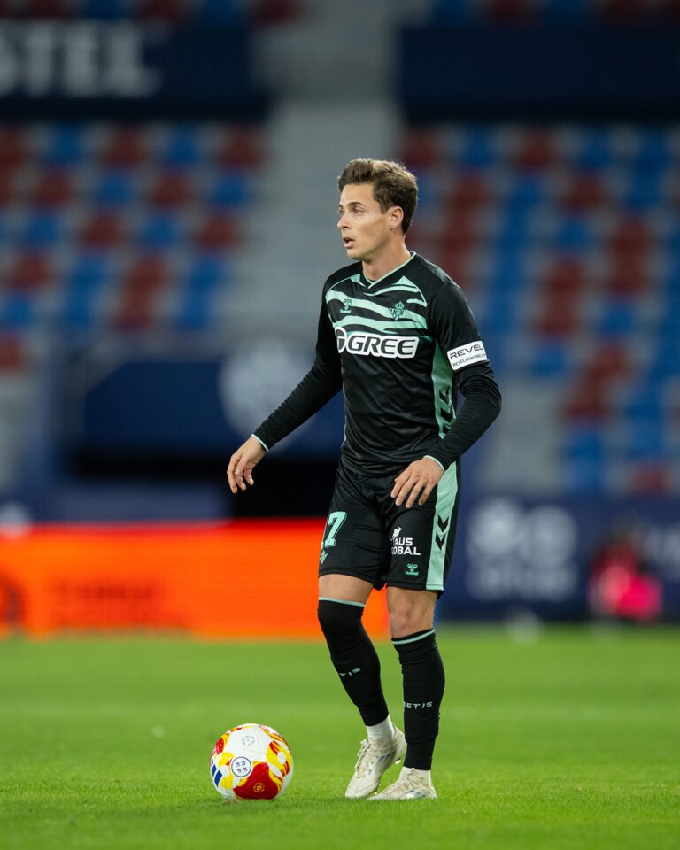 Roro Riquelme en Copa del Rey. Foto Vía X (@RealBetis).