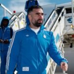 Carvajal. Foto Vía X (@realmadrid).