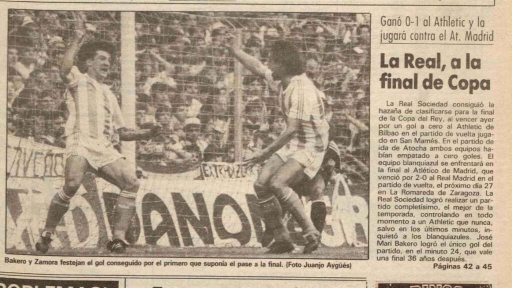 Periódico de ese día / Real Sociedad