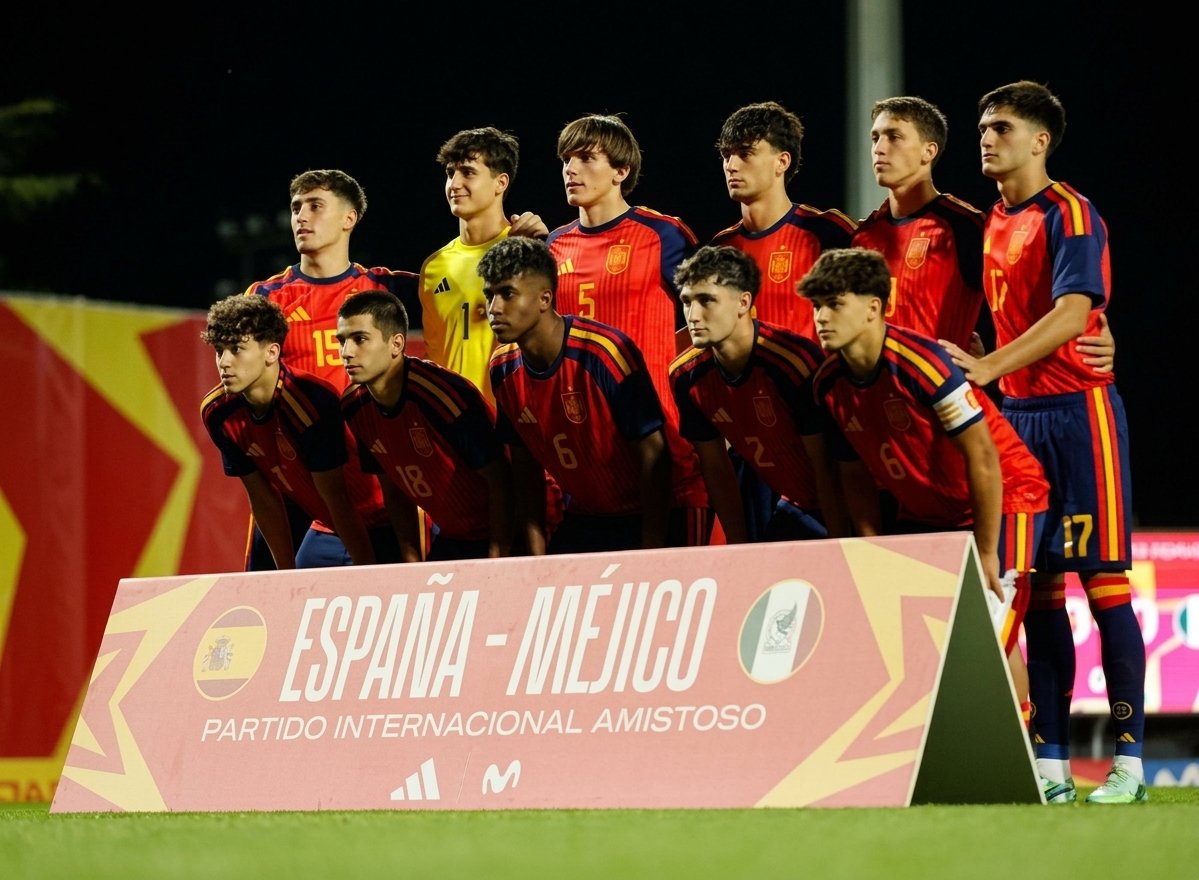 España vs mexico sub 20