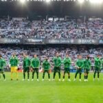 Betis frente al Celta de Vigo.